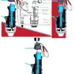 Touchless Auto Flush Valve Kit – Dual Sensor for 1.5‑2″ WC Toilet