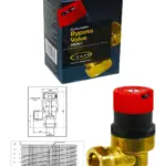 Tower 22mm Automatic Boiler Bypass Valve – 50L, 3 m³/h Flow