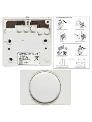 TOWER Tamper-Proof Boiler Thermostat with 10-30C Adjustable Dial