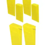 Tree Felling Wedge Set 4-Pack Heavy-Duty Chainsaw Log Splitter