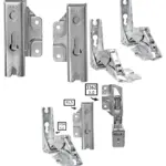 Tricity Bendix Fridge Freezer Door Hinge Pair Left & Right 3362/3363