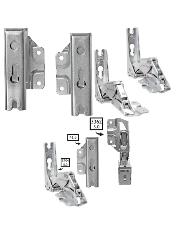Tricity Bendix Fridge Freezer Door Hinge Pair Left & Right 3362/3363