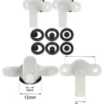 Triton Shower PRD Replacement Kit – 2 PRDs, 8 O‑Ring & 8 Ball Seals