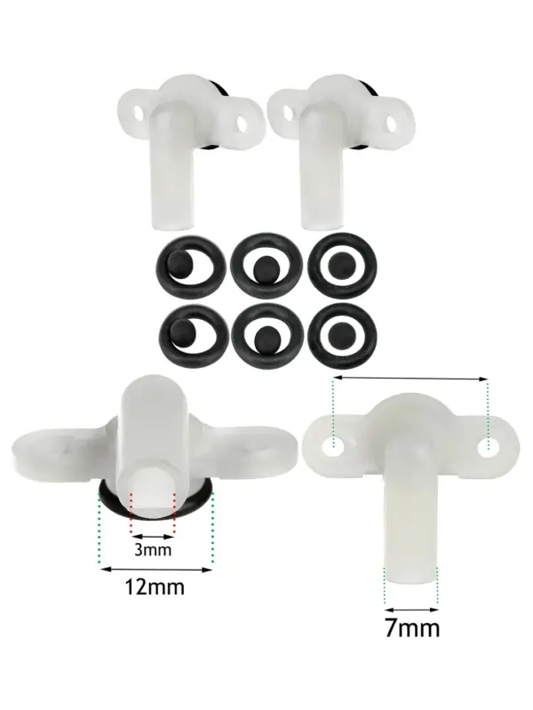 Triton Shower PRD Replacement Kit – 2 PRDs, 8 O‑Ring & 8 Ball Seals