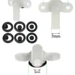 Triton Shower Pressure Relief Valve Kit – PRD, O‑Ring & Ball Seals