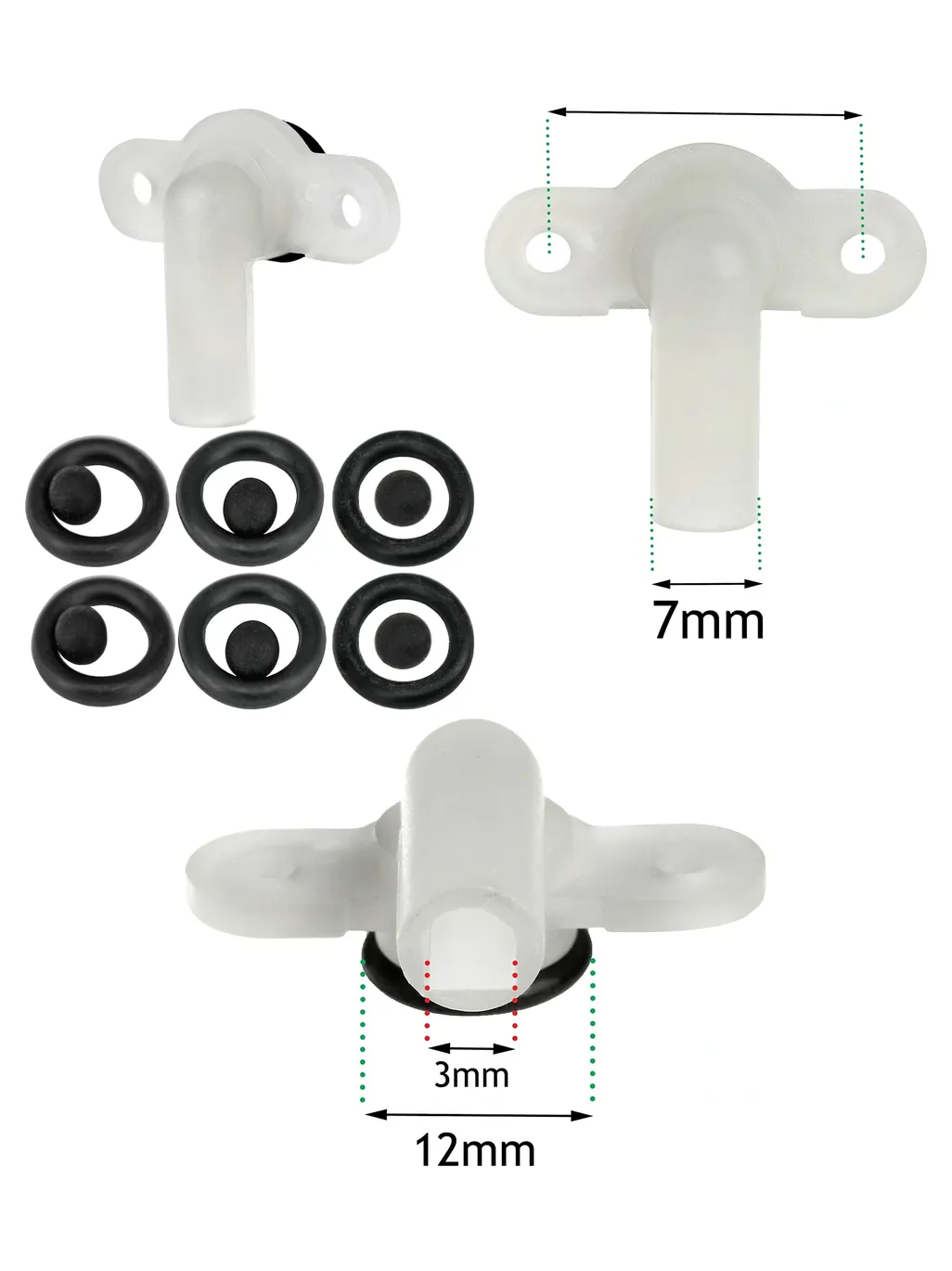 Triton Shower Pressure Relief Valve Kit – PRD, O‑Ring & Ball Seals