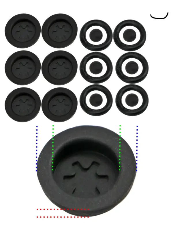 Triton Shower Seal Kit – Burst Disc, O‑Ring & Valve