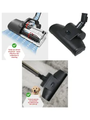 Turbo 32mm Beater Bar Brush Head for Philips Vacuum Cleaners