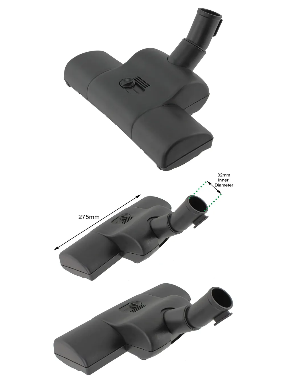 Turbo Beater Bar Brush for Goblin Vacuums – 32mm Replacement Head