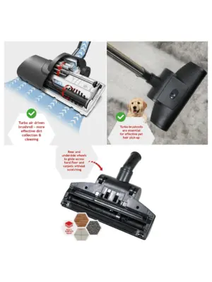 Turbo Beater Bar Brush Head for AEG Vacuums – 32mm Replacement
