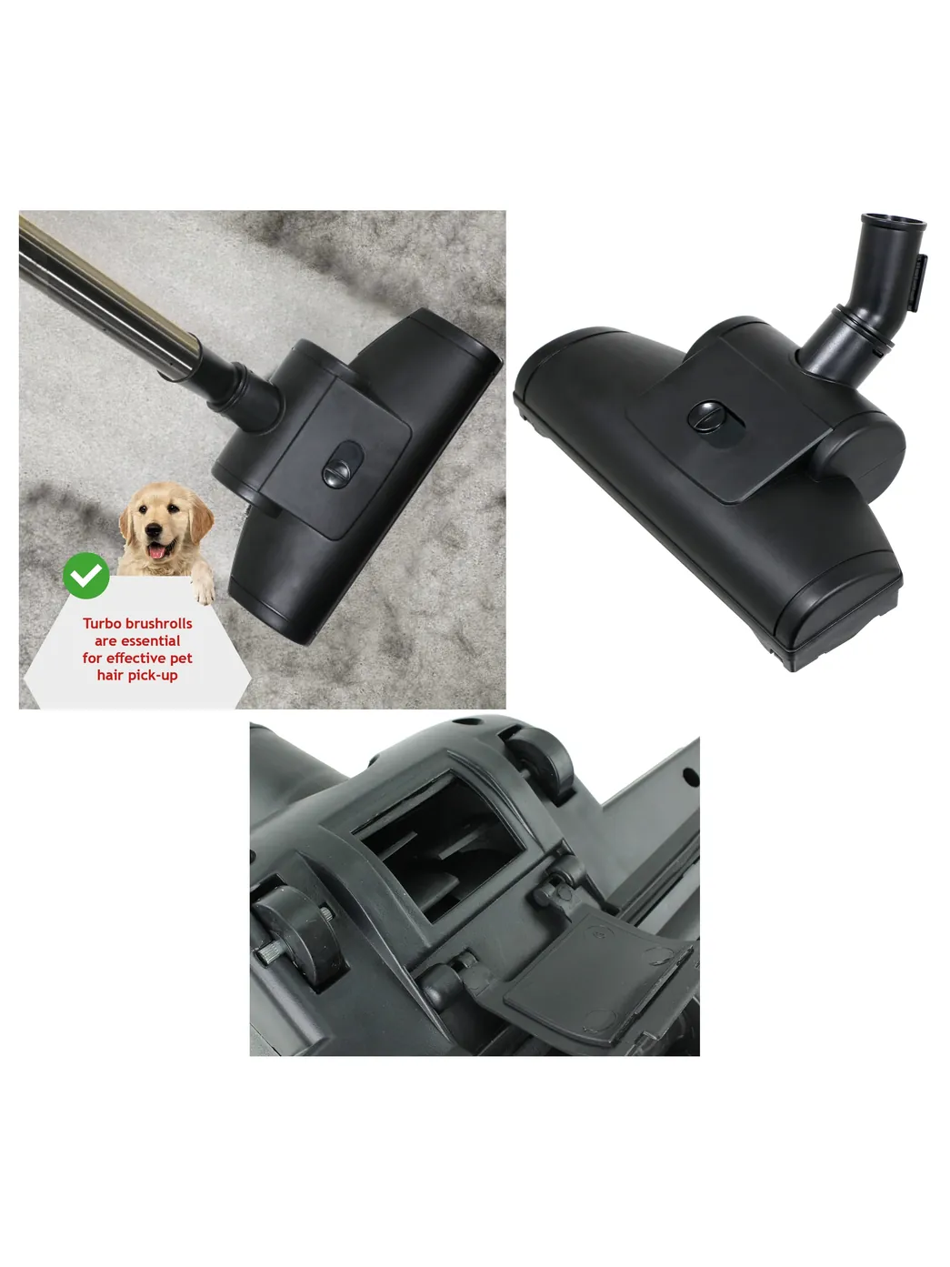 Turbo Beater Brush Bar – Replacement for Asda Vacuums 32mm