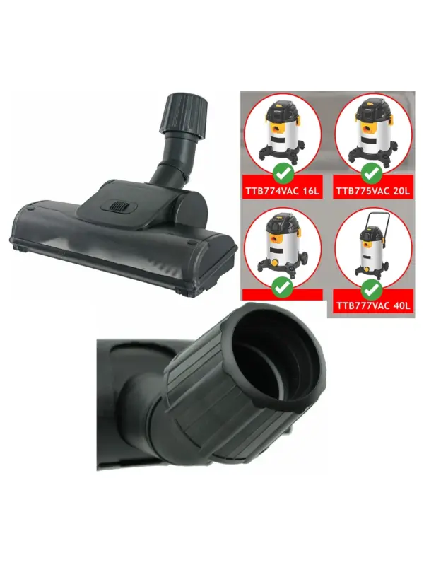 Turbo Brush Replacement Head for Titan TTB774‑TTB777 Vacuum Cleaners