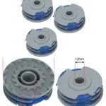 Twin Cutting Line & Spool Set (3 pcs) for Ryno YT5238 Trimmer