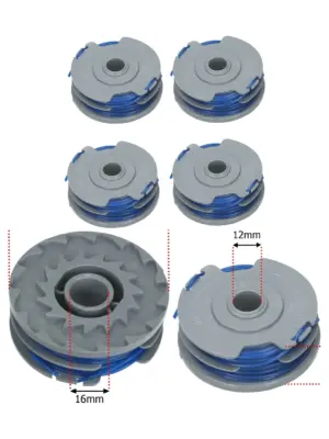 Twin Filament Trimmer Line & Spool for TNE-600 – 4 Pack