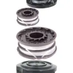 Twin Line Spool Set (2) + Cover Cap for SPEAR & Jackson S3525ET Trimmer