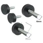 Universal 10mm Adjustable Washing Machine Foot Screw – Pack of 2