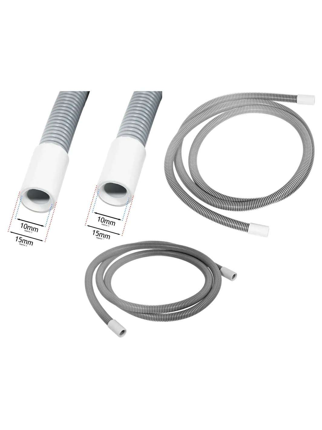 Universal 10mm Dryer Hose for Condenser Drain Pump Bore Compatible