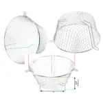 Universal 11" Zinc‑Coated Round Anti‑Theft Alarm Cage – Vandalism Guard