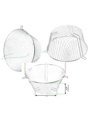 Universal 11" Zinc‑Coated Round Anti‑Theft Alarm Cage – Vandalism Guard