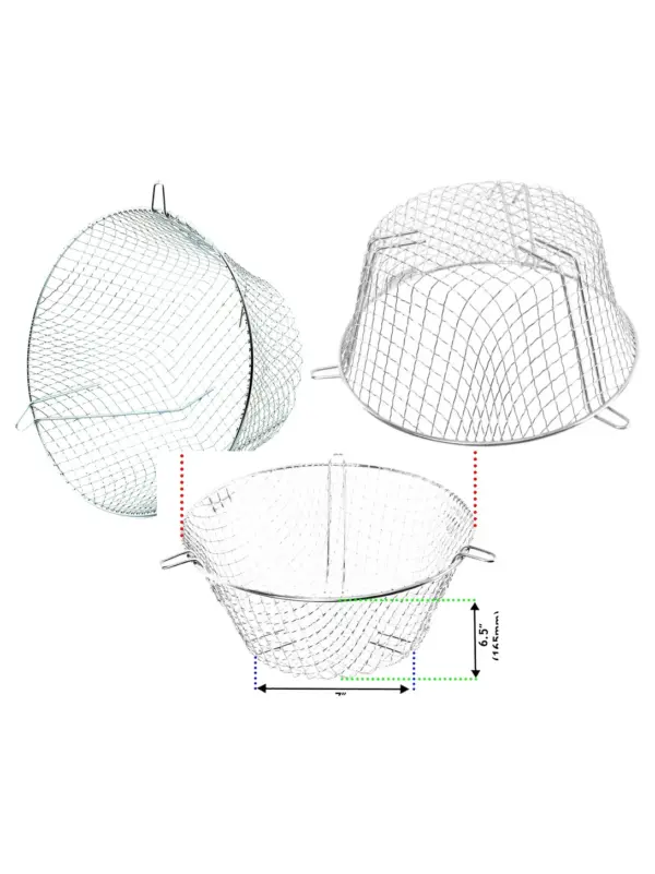 Universal 11" Zinc‑Coated Round Anti‑Theft Alarm Cage – Vandalism Guard
