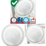 Universal 12‑inch Glass Microwave Turntable Plate – Flat Dish Tray