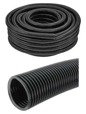Universal 15m Flexible 25mm Corrugated Marine & Pond Pump Hose