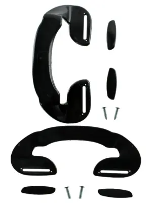 Universal 190mm Black Adjustable Ergonomic Fridge/Freezer Door Handle