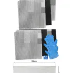 Universal 2‑Pack Cut‑to‑Size Range Hood Grease Filter for Large Fans