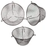 Universal 280mm Brown Plastic-Coated Cooker Hob & Dryer Vent Round Cage