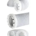 Universal 2m Dryer Vent Hose & Adapter Kit – 4 Connectors