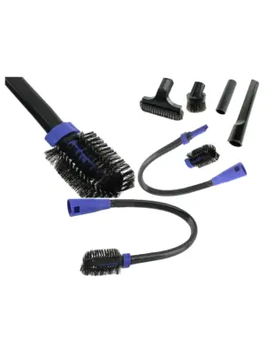 Universal 32mm Flexible Car Vacuum Brush Kit for Valet Cleaning
