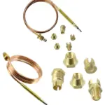 Universal 900mm Thermocouple Kit with Fixings for Gas Boilers & Ovens