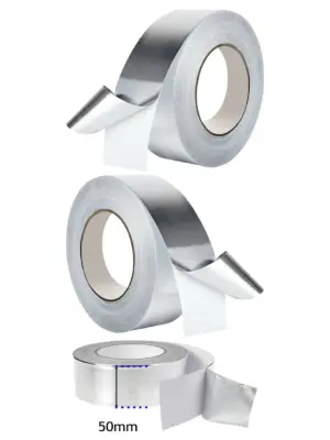 Universal Aluminum Foil Tape for Dishwashers – Anti‑Condensation, 50 mm × 45 m