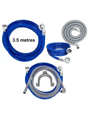 Universal Angled Drain Hose Kit for Washers & Dishwashers – Easy Fill