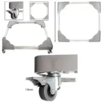 Universal Appliance Casters – Adjustable 100kg Tool Box Wheels