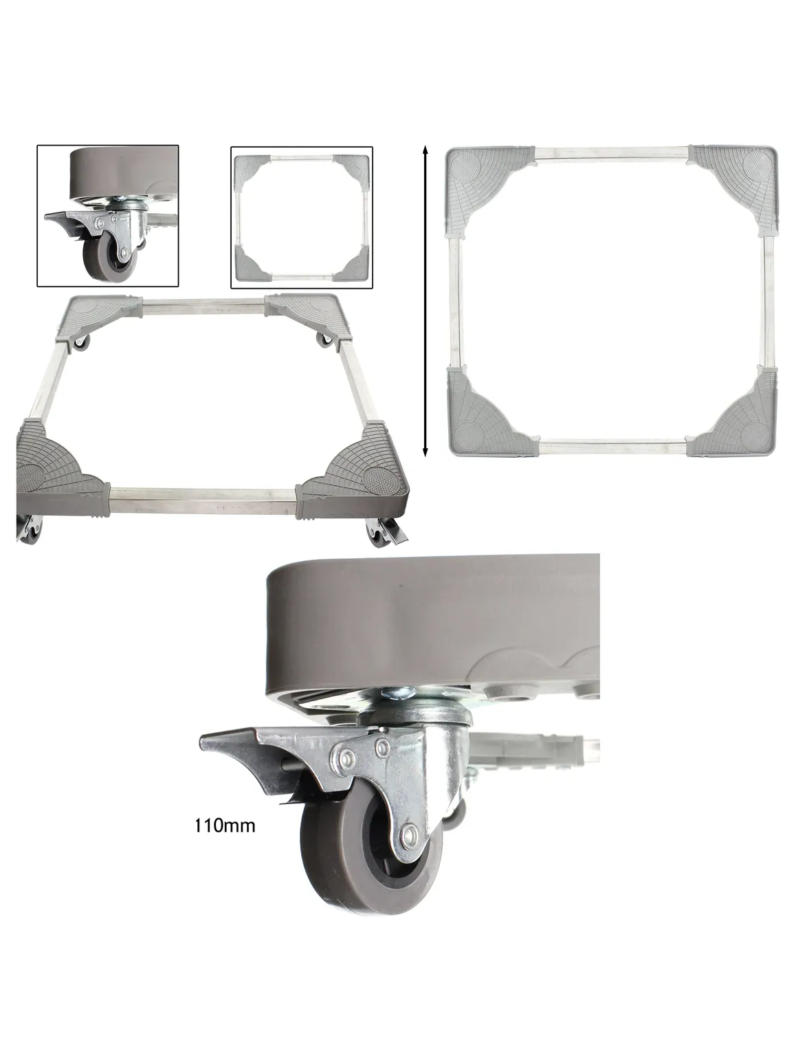 Universal Appliance Casters – Adjustable 100kg Tool Box Wheels