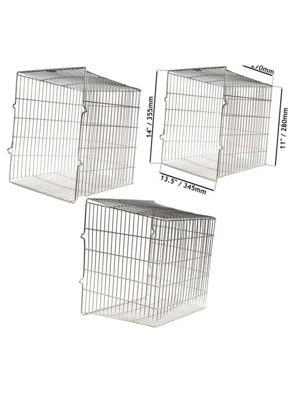 Universal Boiler Flue Guard Cage Rectangular JS500 11x11x10.5mm