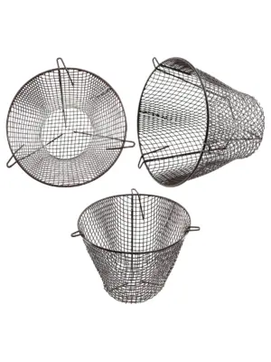 Universal Boiler Flue Guard Round Plastic Coated Cage 11.5" 290mm