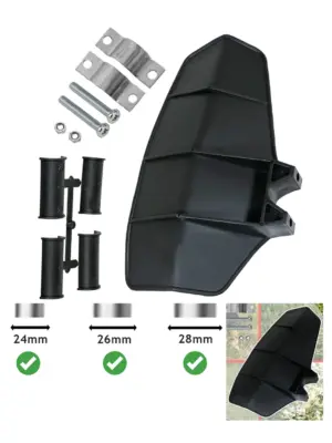 Universal Brush Cutter Blade Guard Kit Straight Shaft 24-28mm