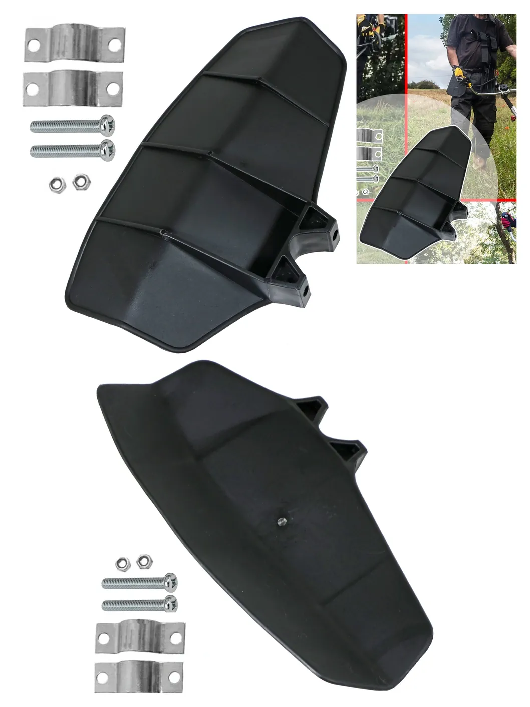 Universal Brush Cutter Blade Guard – Trimmer Straight Shaft 24‑28mm