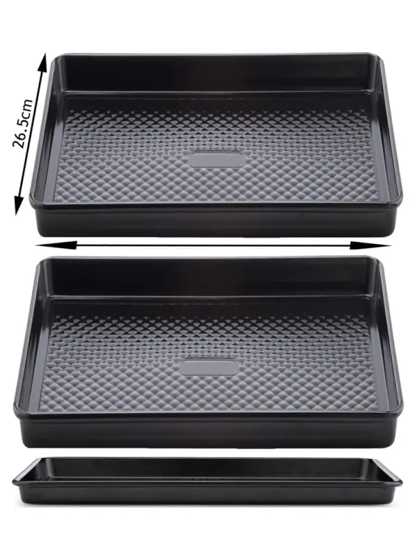 Universal Carbon Steel Non-Stick Oven Tray 39x26.5 cm Baking Pan