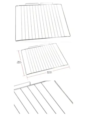 Universal Chrome Oven Grill Shelf – 463 x 360 mm Wire Rack