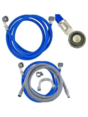 Universal Cold Water Fill Kit – 3.5m Inlet Pipe & 2.5m Drain Hose