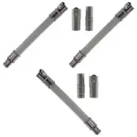 Universal Compact Extension Hose and Adapters for Dyson Vacuums