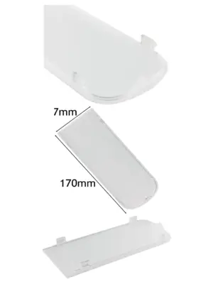 Universal Cooker Hood Vent Light Diffuser & Lens Cover 170mm