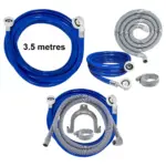 Universal Drain Hose & Fill Pipe Angle Clip for Washers/Dishwashers