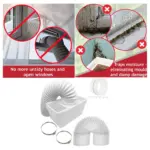 Universal Dryer Condenser Box with 7m Extra‑Long Hose Kit