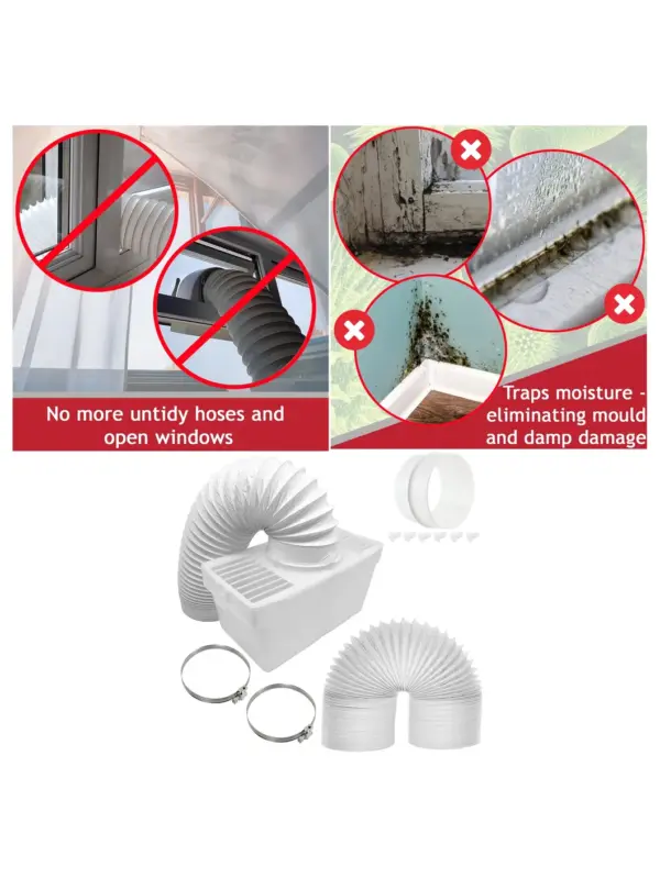 Universal Dryer Condenser Box with 7m Extra‑Long Hose Kit