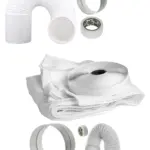 Universal Dryer Vent Kit – Window Seal, 3m Hose & Adapter for Tumble/Washer