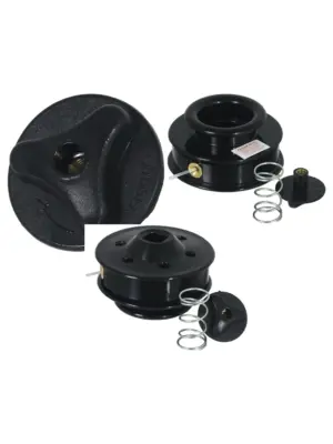 Universal Dual‑Line Manual Feed Head for Brushcutter & String Trimmer